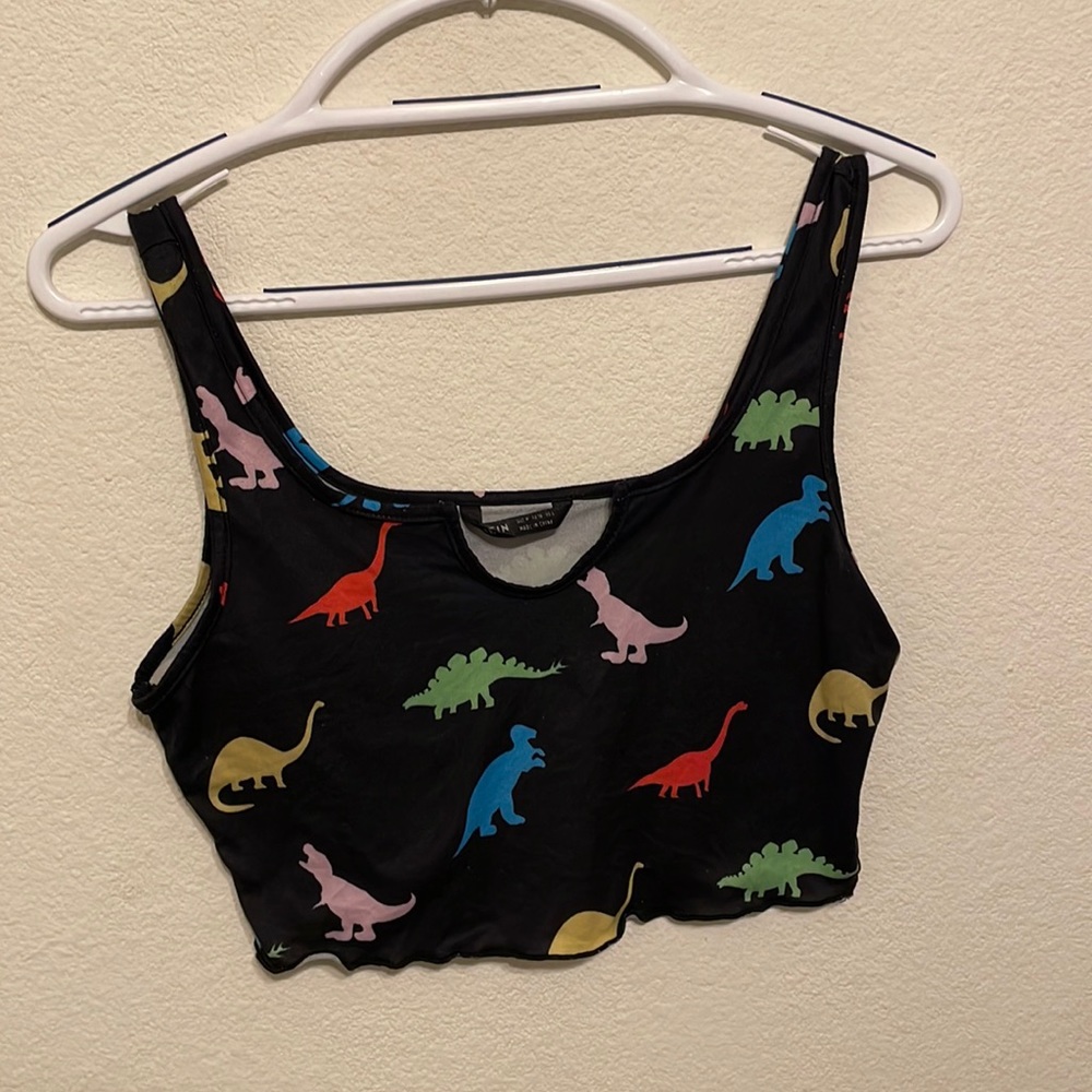 Dino Crop Top. Medium